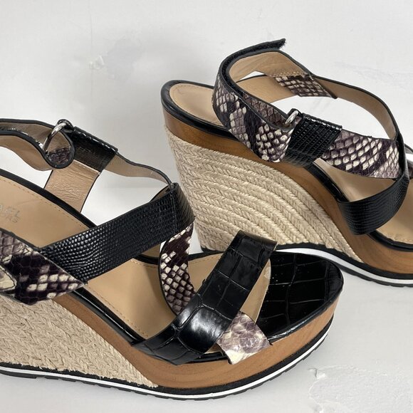 MICHAEL Michael Kors Shoes - Michael Kors shoes Women's black/brown platforms size 7,5 Multicolor sandals